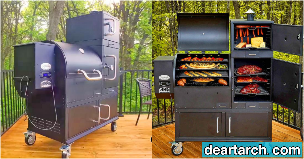 Unleashing the Beast Louisiana Grills Champion Pellet Grill and Its 23