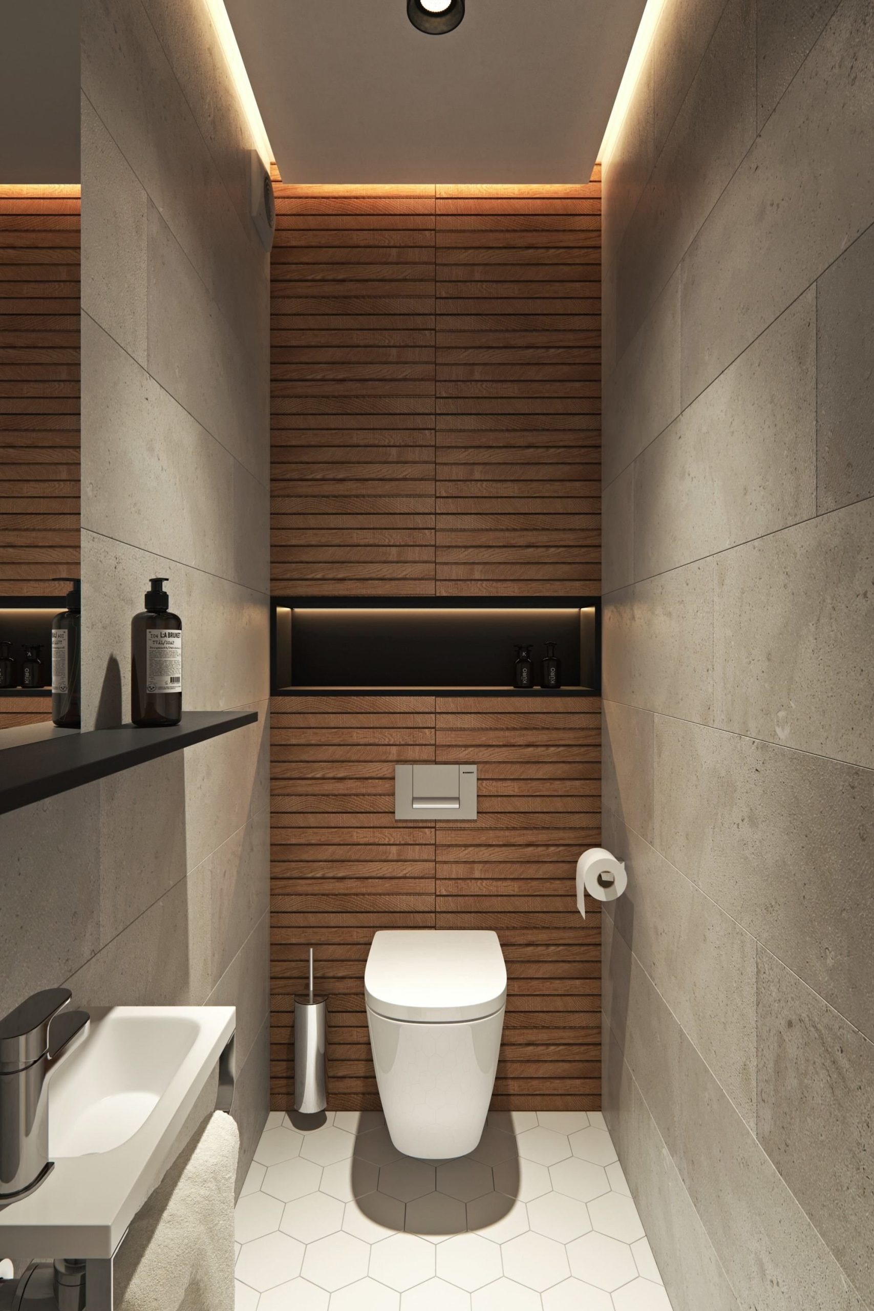 Modern Bathroom Design Ideas for Small Spaces -Examples & Tips - DEARTARCH