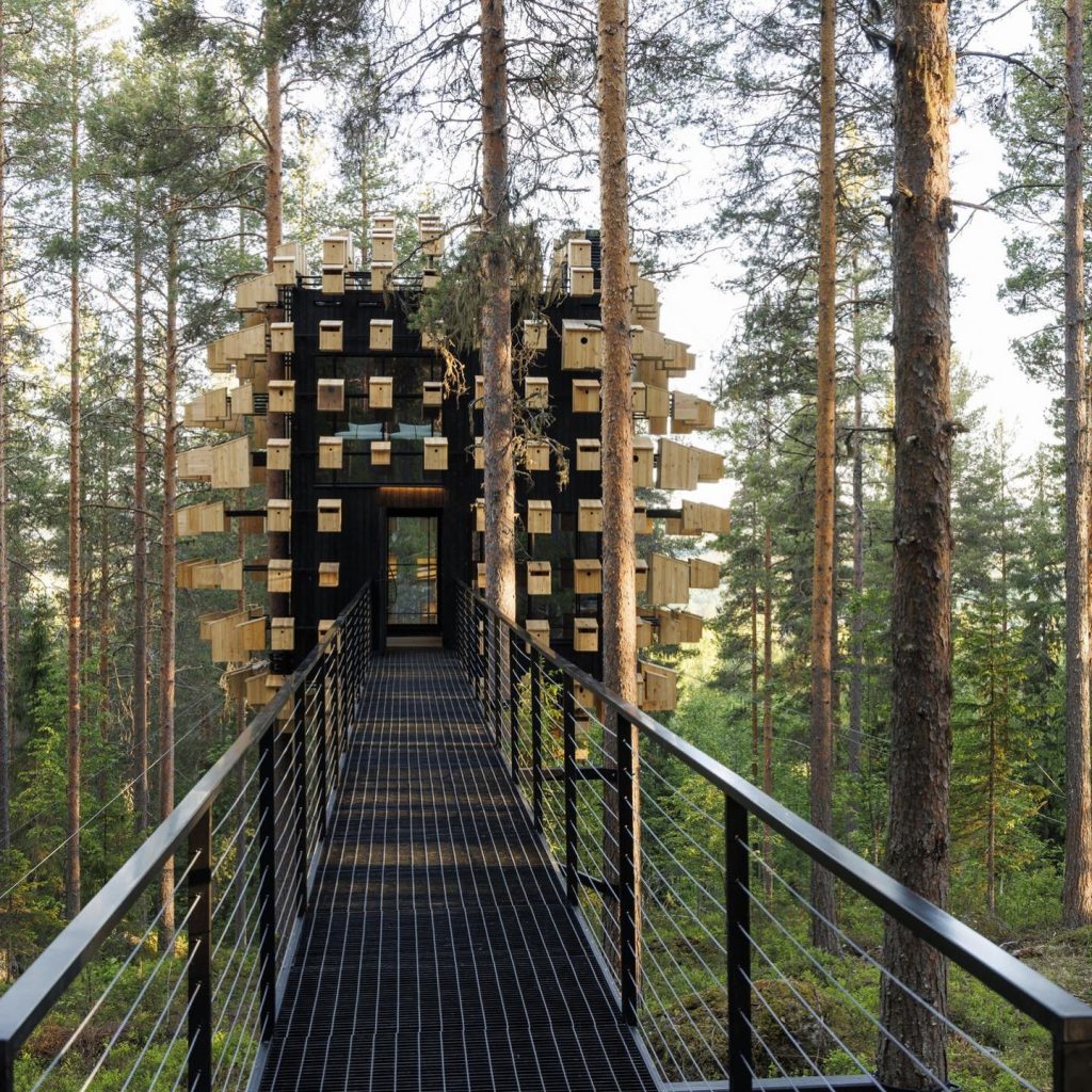 Biosphere Treehotel's Designed by BIG, Bjarke Ingels Group - DEARTARCH