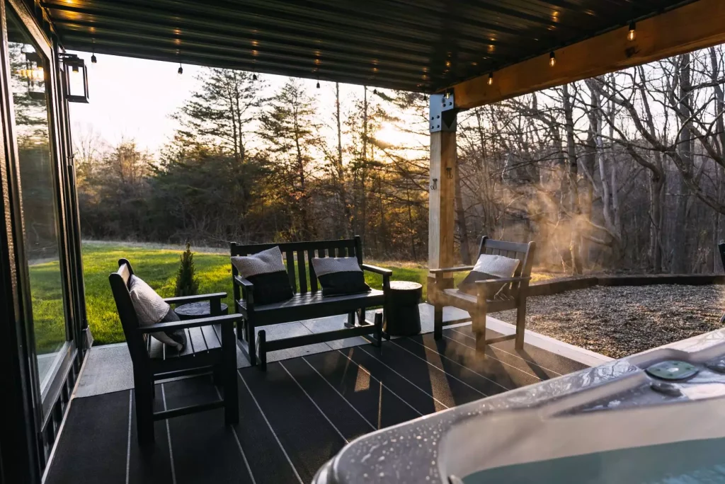 Embracing Minimalism Exploring the Allure of Ohio's Black Tiny House