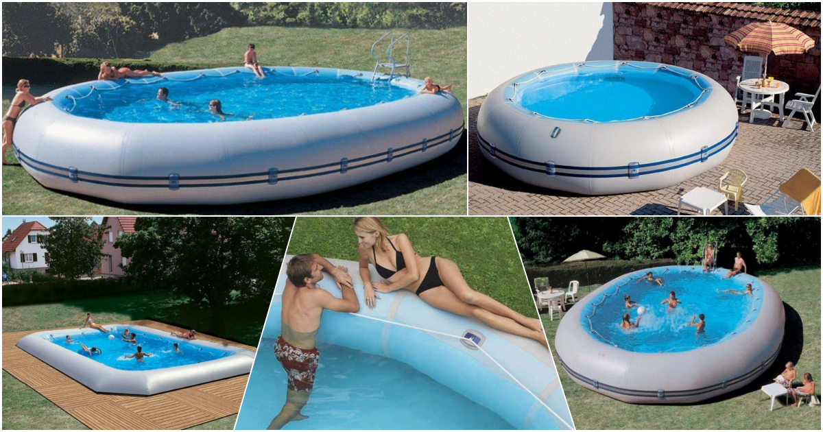 Elevate Your Pool Game: Giant Inflatable Pools Bring Above and In ...